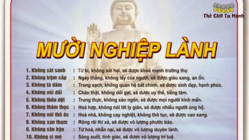 Hình ảnh minh họa Thập Thiện Nghiệp Là Gì (Thập Thiện Nghiệp Là Gì)